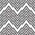 Abstract herringbone background. Ikat seamless pattern.