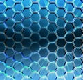 Abstract hexagon background Royalty Free Stock Photo