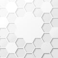 Abstract hexagon background. Royalty Free Stock Photo