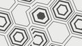Abstract Hexagon Honeycomb Pattern, Geometric Design, vector design Generative AI Royalty Free Stock Photo