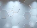 Abstract Hexagon Pattern Background Royalty Free Stock Photo