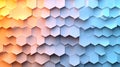 Abstract Hexagon Pattern Gradient Background Royalty Free Stock Photo