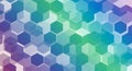 Abstract Hexagon Pattern Royalty Free Stock Photo
