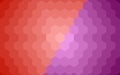 Abstract Hexagon violet-red gradient background, honeycomb design background.