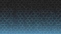 Abstract Hexagonal Grid Pattern with Blue and Black Gradient Background Royalty Free Stock Photo