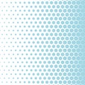 Abstract hexagonal halftone background