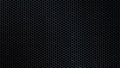 Abstract Hexagonal Metal Mesh in Black Background