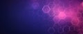 Abstract Hexagonal Pattern Design Royalty Free Stock Photo