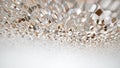 Abstract hexagonal pattern in soft metallic tones, creating a mesmerizing visual effect. Royalty Free Stock Photo