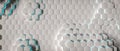Abstract hexagonal pattern with subtle texture and faint green hues abstract textured background Royalty Free Stock Photo