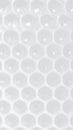 Abstract hexagonal pattern of white foam bubbles and light reflections Royalty Free Stock Photo