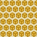 Abstract hexagonal seamless pattern Royalty Free Stock Photo