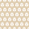 Abstract hexagonal seamless pattern Royalty Free Stock Photo