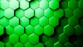 Abstract Hexagons Background