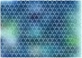 Abstract hexagons grid background