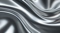 Abstract High-Resolution Metallic Silver Design for Digital Art Royalty Free Stock Photo