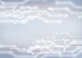 Abstract High Tech Background In White And Gray Tone Royalty Free Stock Photo