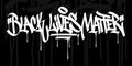 Abstract Hip Hop Hand Written Graffiti Style Black Lives Matter Vector Illustration Art