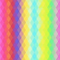 Abstract hipsters seamless pattern with bright colored rhombus. Geometric background. Vector