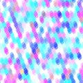 Abstract hipsters seamless pattern with colored hexagons, pink, blue. Geometric background. Vector Royalty Free Stock Photo