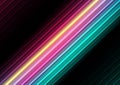 Abstract hitech color line background