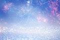 abstract holiday firework background Royalty Free Stock Photo