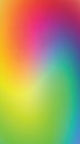 Iridescent blured smartphone background, swirl multicolor background, vector illustration