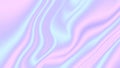 Abstract holographic iridescent wave fluid silver glow glossy pink purple water futuristic minimal technology backdrop Royalty Free Stock Photo