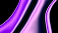 Abstract holographic iridescent wave fluid silver glow glossy purple orange minimal futuristic technology backdrop Royalty Free Stock Photo