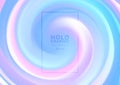 Abstract holographic pastel and neon color design background