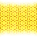 Abstract honeycomb background. blurry light