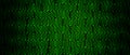 Abstract honeycomb green background