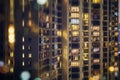 Hong Kong housing apartment block Royalty Free Stock Photo