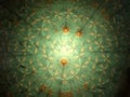 Abstract horizontal background. View of a Kaleidoscope