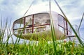 Abstract house on the Baltic Sea beach in Binz. Registry office on the island of RÃÂ¼gen. Mecklenburg-Vorpommern Germany