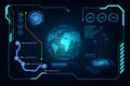 abstract hud ui gui future futuristic screen system virtual design background