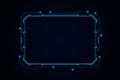 Abstract hud ui gui future futuristic screen system virtual design