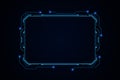 Abstract hud ui gui future futuristic screen system virtual design