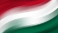 Abstract Hungary national flag. Flag of Hungary