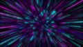 Abstract Hyper Jump into Another Galaxy.
