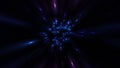 Abstract Hyperspace Jump Travel Background Loop