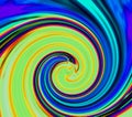 Abstract hypnotic swirl.Beauty fashion background. Sports abstract color background.Road.Speed.Movement.Neon Rays. Royalty Free Stock Photo