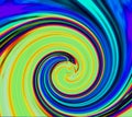 Abstract hypnotic swirl.Beauty fashion background. Sports abstract color background.Road.Speed.Movement.Neon Rays. Royalty Free Stock Photo