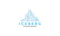 Abstract iceberg simple logo symbol icon vector graphic design