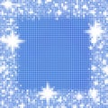 Abstract icy spotted blue white background reminiscent winter cold atmosphere