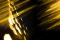 Abstract illuminating golden background