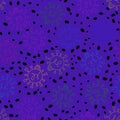 Abstract illumination seamless light bulbs pattern for wrapping paper and fabrics and kids print and school accessories