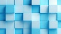 Abstract illustration of blue cubes background. Futuristic background design Royalty Free Stock Photo