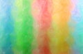 Abstract illustration of blue, green, pink, red, yellow Wax Crayon background Royalty Free Stock Photo