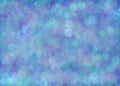 Abstract illustration of blue purple bubles background